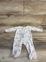 Just One You Floral Sleeper White sz 6m