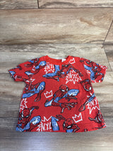 H&M Marvel Spider-Man Shirt Red sz 2T