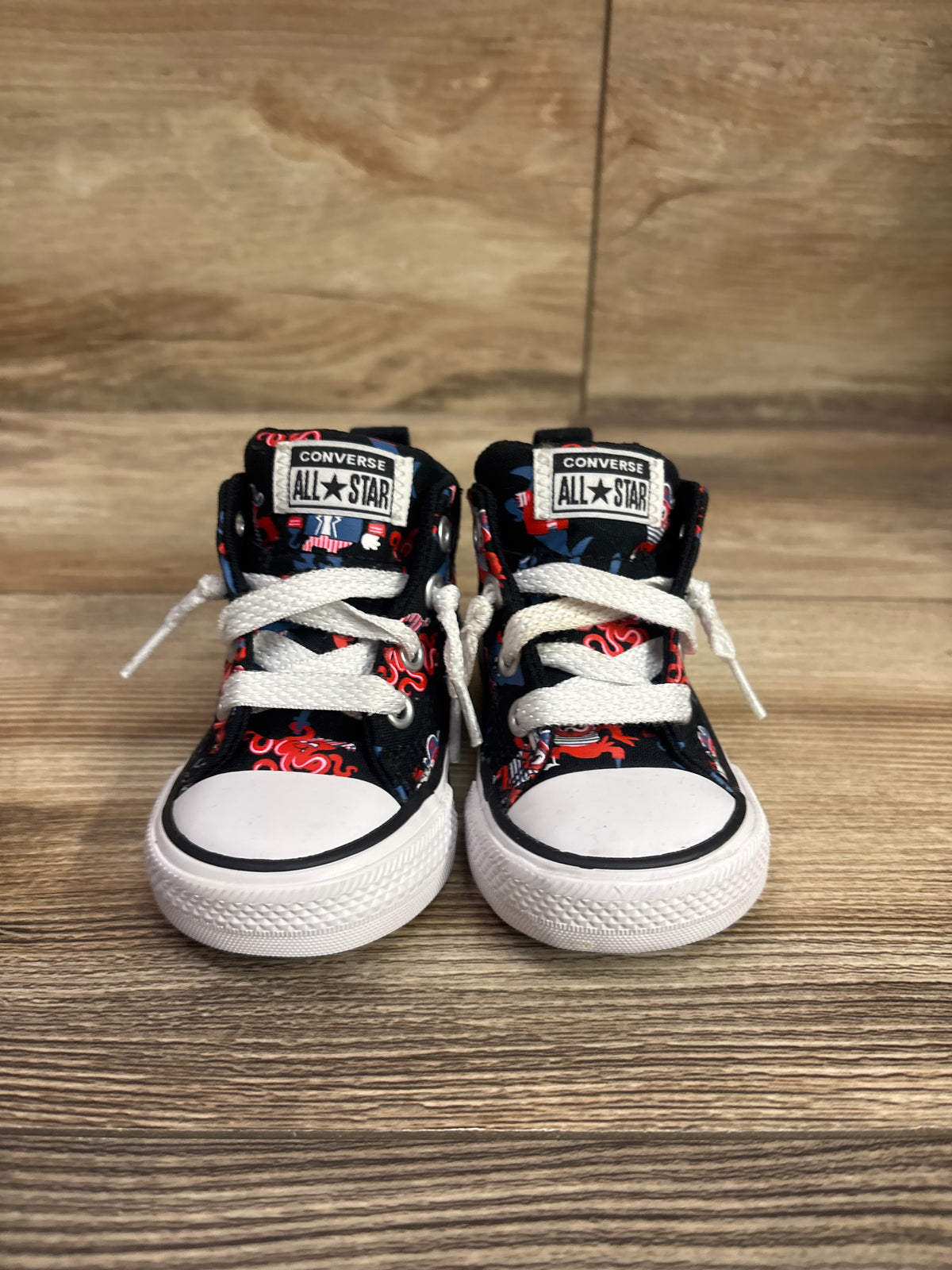 Converse Chuck All Star Street Mid Sneakers Black sz 3c
