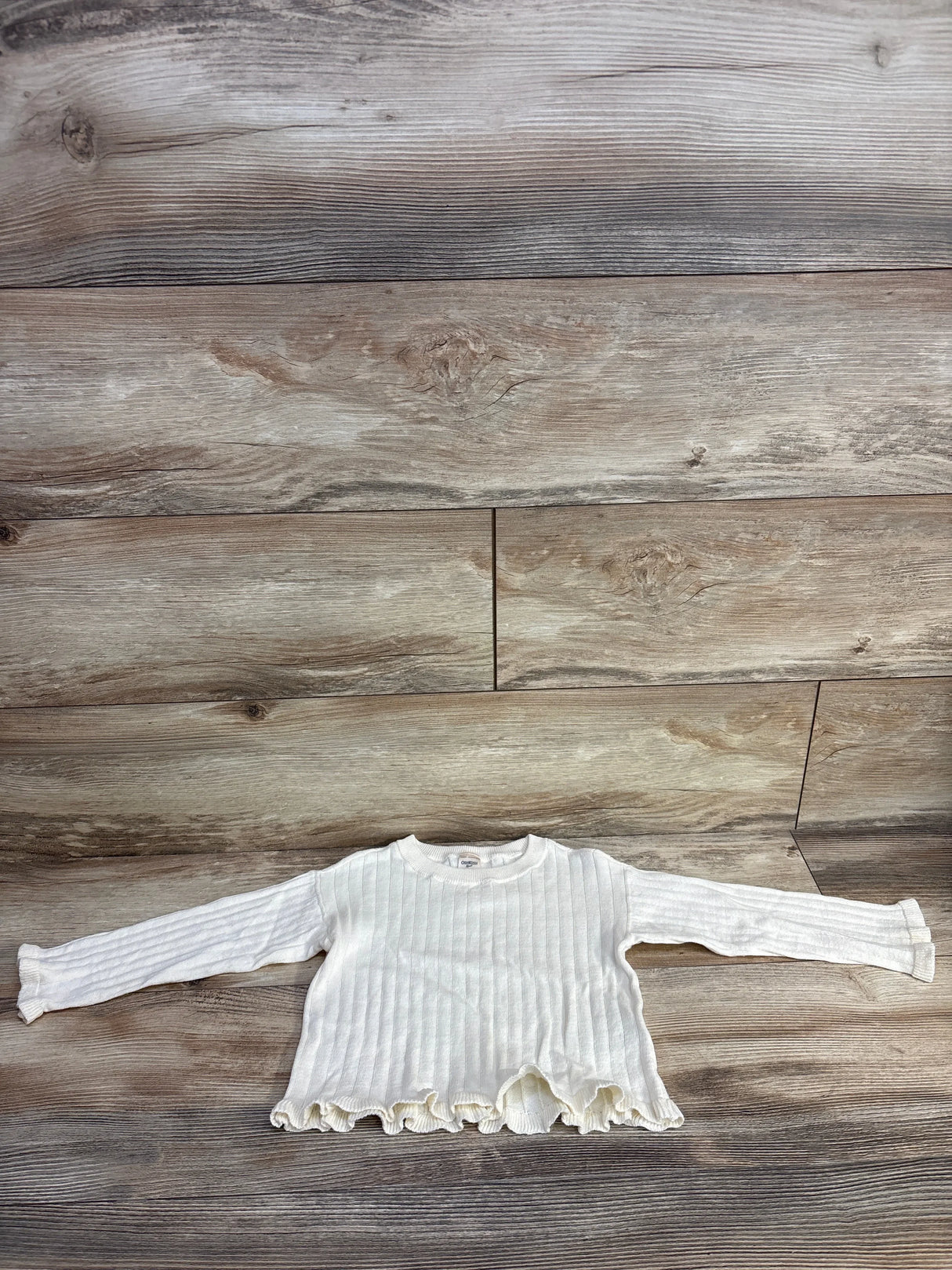 Oshkosh Long-Sleeve Sweater Cream sz 24m