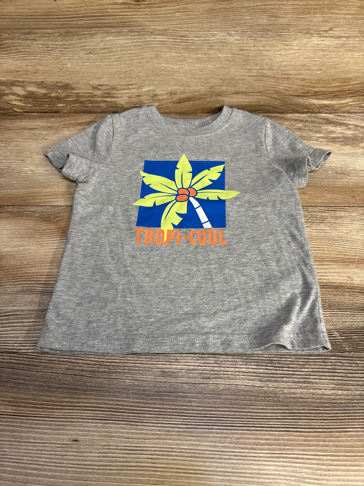 Okie Dokie Tropi-cool Shirt Grey sz 2T - Me n Mommy To Be