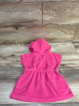 Wonder Nation Terry Cloth Swim Cover Up Pink sz 2T