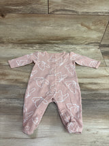 Carter's Waffle Knit Snap Sleeper Pink sz 3m