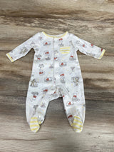 Disney Winnie The Pooh Sleeper White sz Newborn