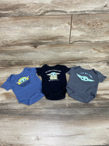 Star Wars 3pk Bodysuits Grey sz 0-3m