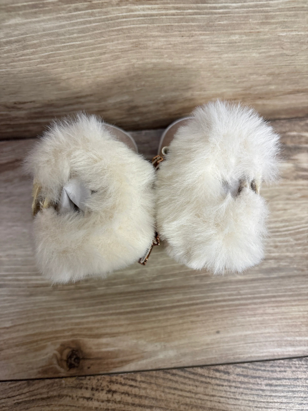 NEW Nine West Kids Baby Misy Rose Gold Soft Sole Boots sz 1c