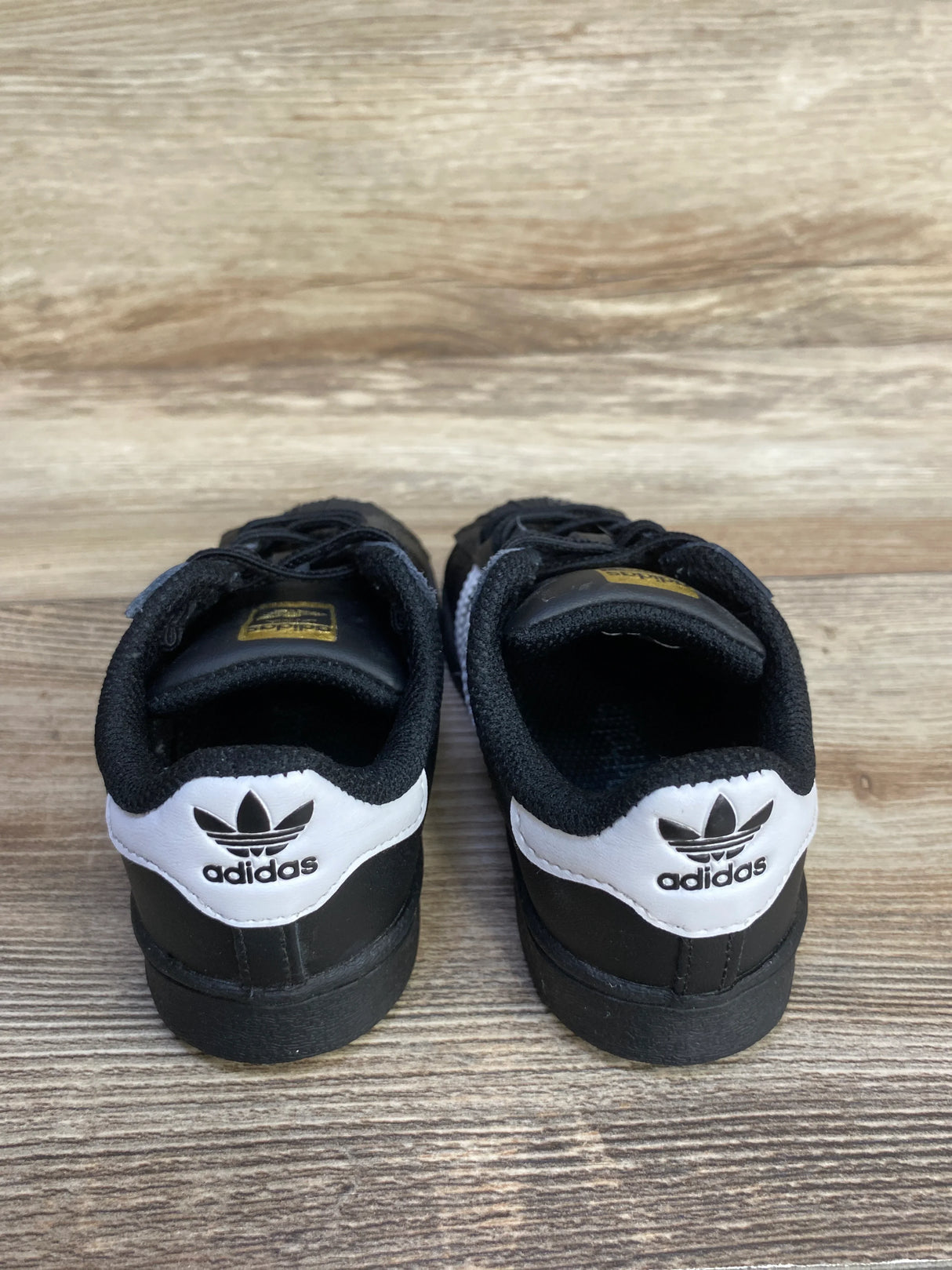 Adidas Superstar II Shoes Black/Cloud White sz 8c - Me n Mommy To Be