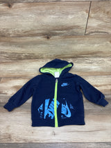 Nike Full-Zip Hooded Jacket Blue sz 12m