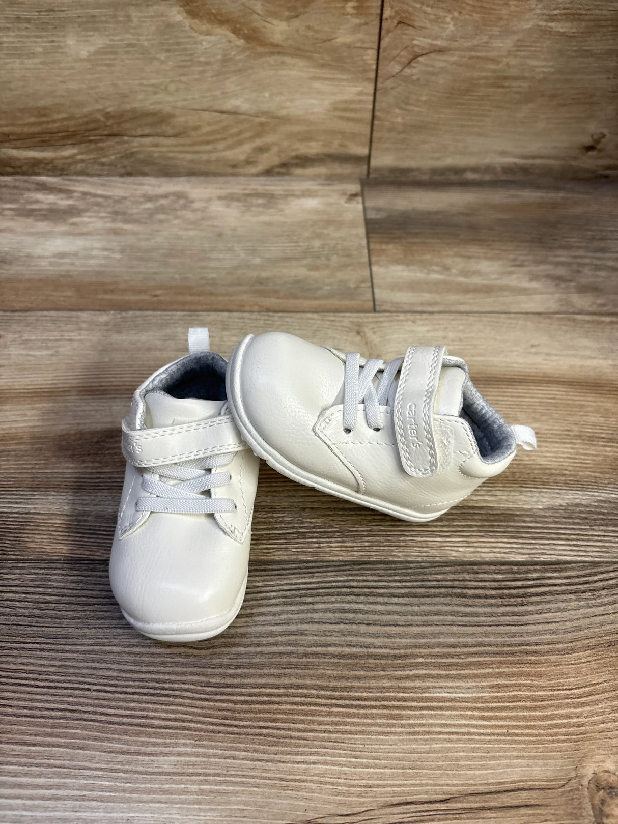 Carter's Every Step First Walker High-Top Sneakers White sz 4c