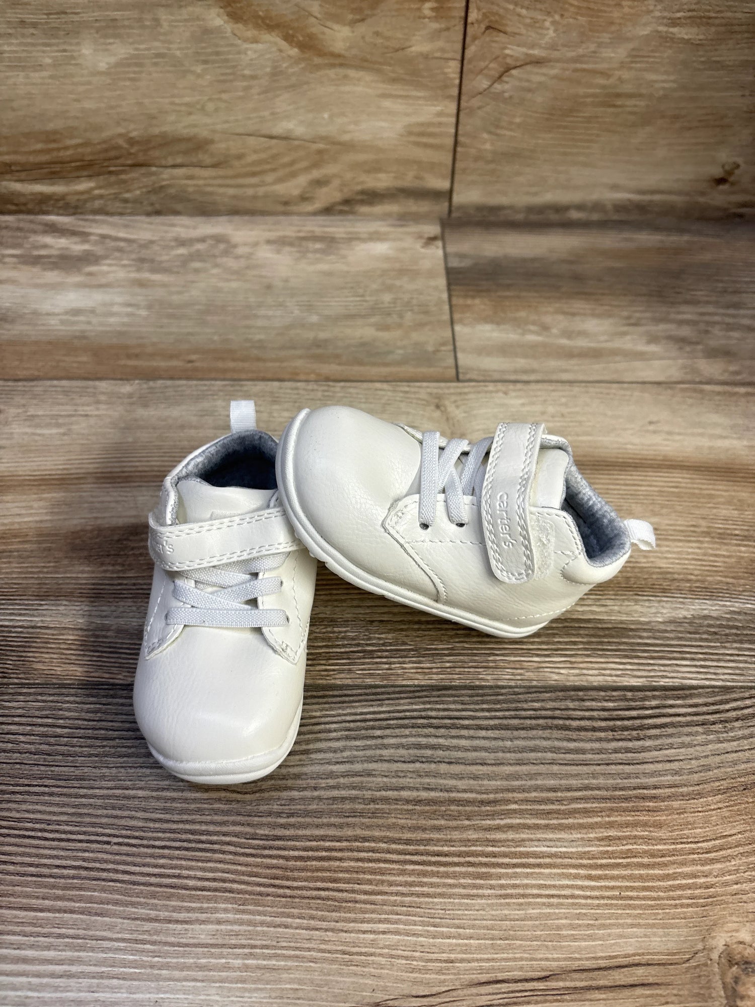 Carter's Every Step First Walker High-Top Sneakers White sz 4c