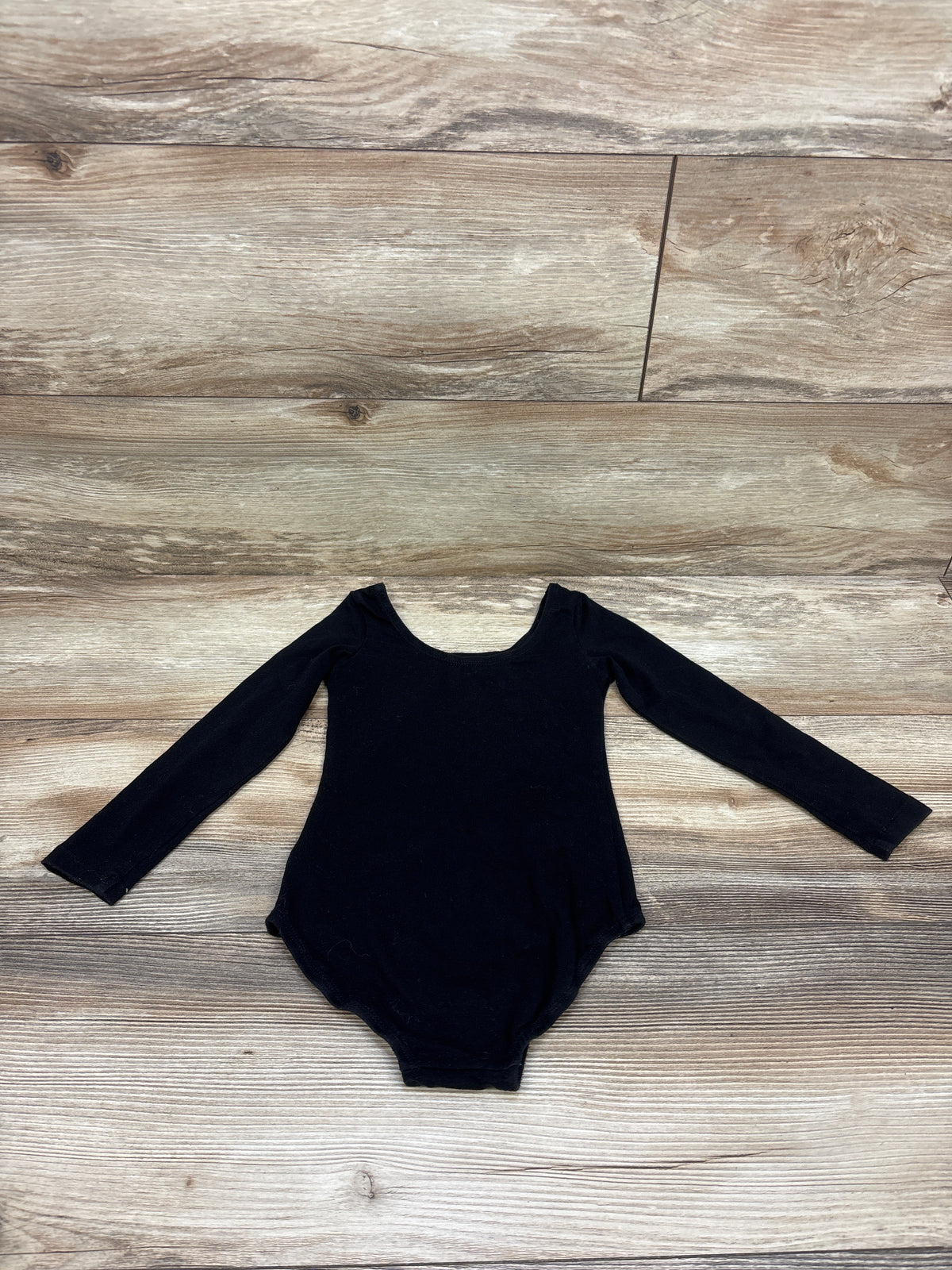 Stelle Gymnastics Long Sleeve Leotard Black sz 2/3T