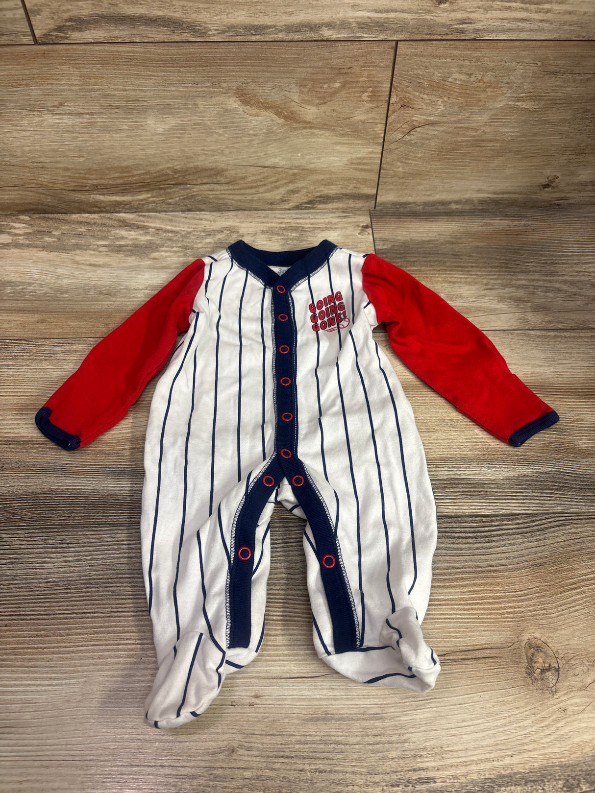 Carter's Snap Sleeper White sz 3m