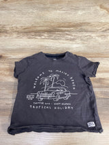 Fred & Flo Welcome To Malibu Beach Shirt Grey sz 18-24m