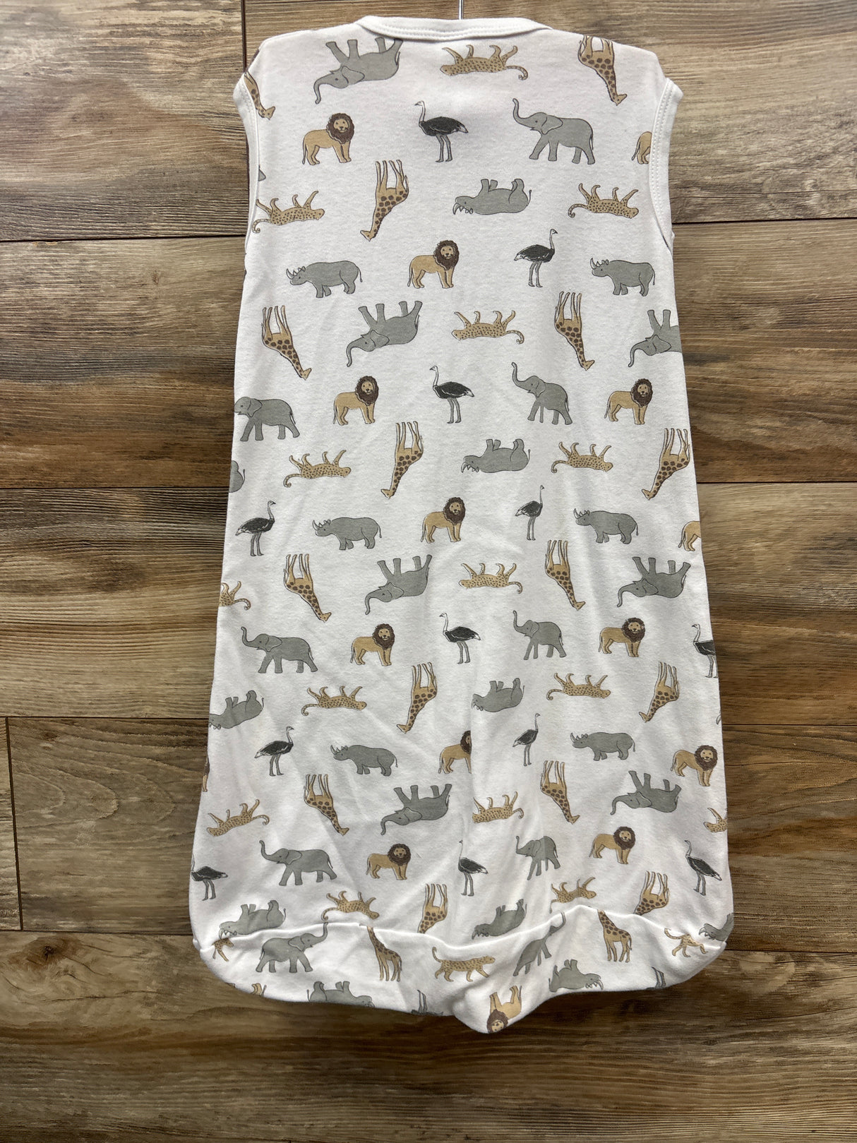 Hudson Baby Animal Print Sleep Sack White sz 6-12m