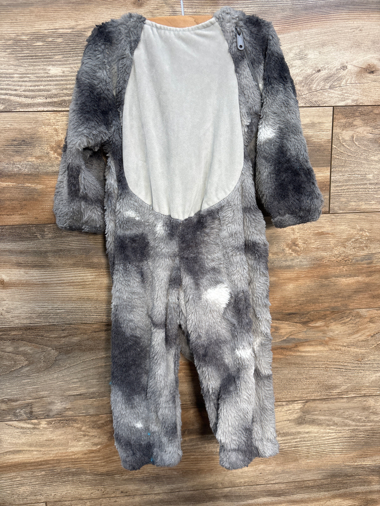 Hyde and Eek Grey Wolf Plush Halloween Costume sz 18-24m