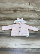 Carter's Sherpa Lined Cardigan Pink sz 6m