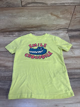 Carter's Smile Crocodile Shirt Lime sz 3T