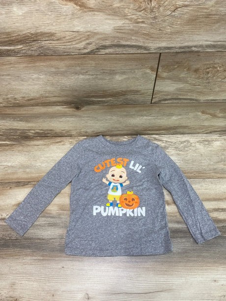 Jumping Beans Cutest Little Pumpkin Shirt Grey sz 4T - Me n Mommy To Be
