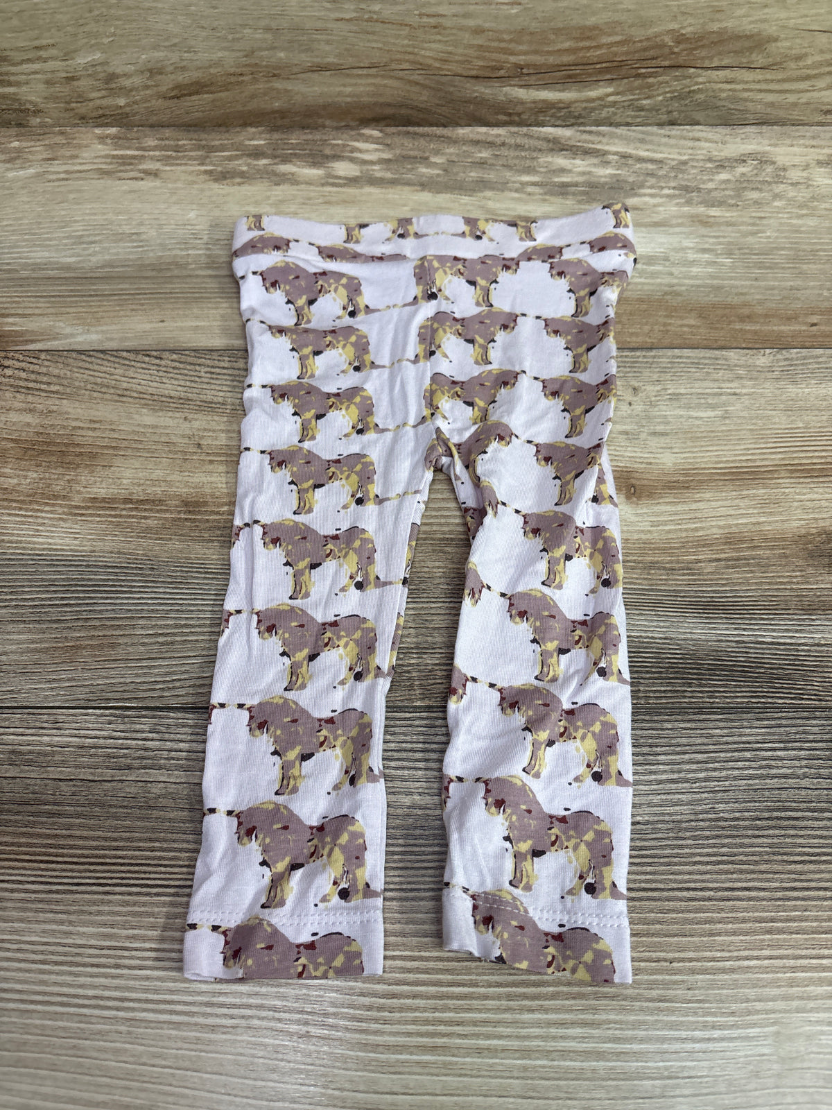 Kate Quinn Bamboo Unicorn Pants Pink sz 12-18m