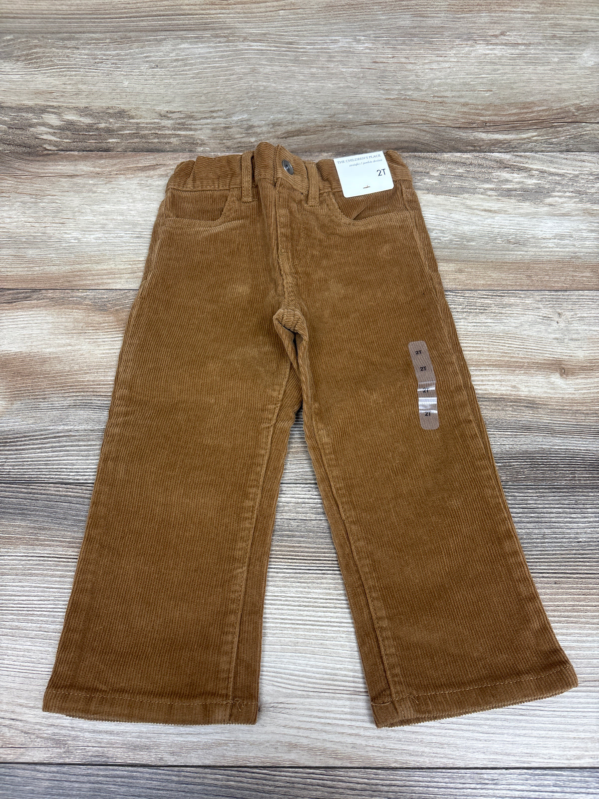 NEW Children's Place Corduroy Straight Pants Caramel sz 2T
