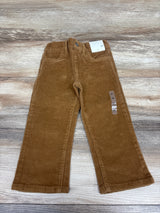 NEW Children's Place Corduroy Straight Pants Caramel sz 2T
