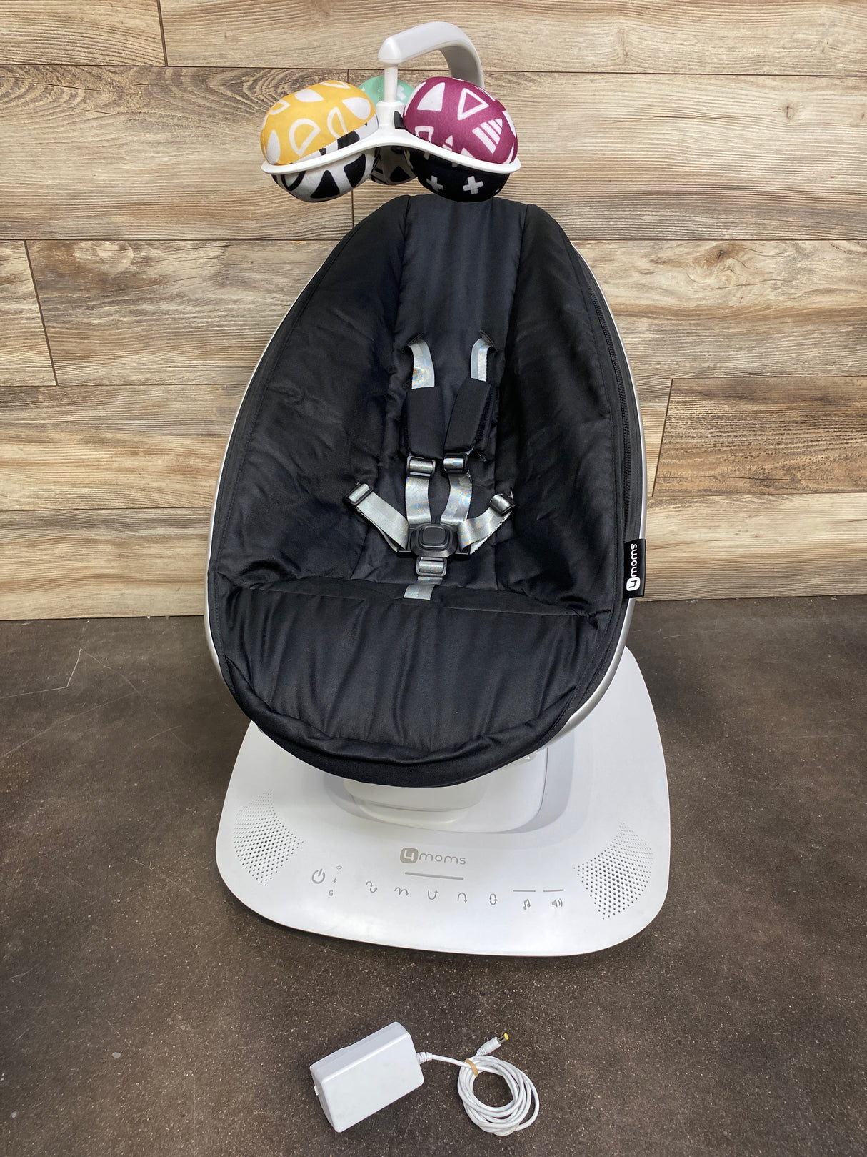 4moms mamaRoo Multi-Motion Baby Swing in Black