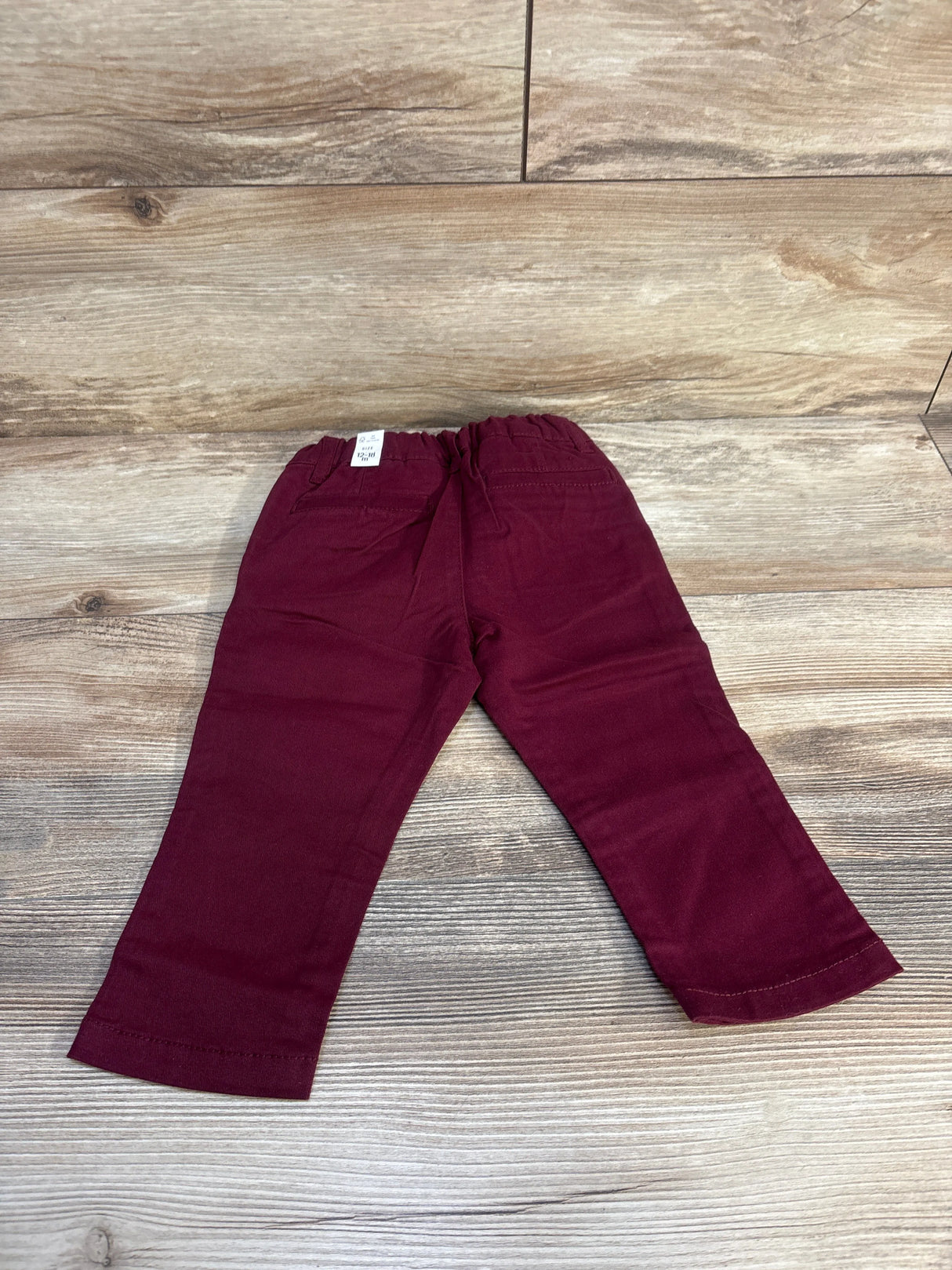 NEW Children's Place Chino Pants Burgundy sz 12-18m - Me n Mommy To Be