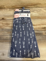 NEW Wonder Nation 2pc Wrap & Hat Set - Grey Arrows sz Newborn