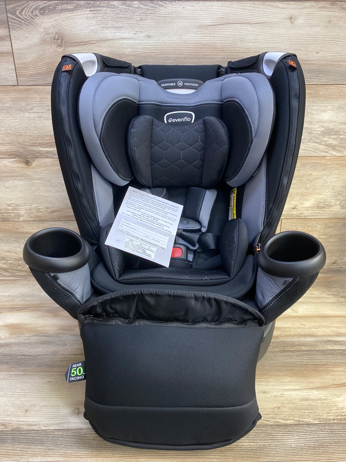 NEW Evenflo Revolve 360 Extend All-in-One Rotating Convertible Car Seat in Revere 4-120lbs