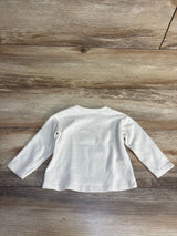 Zara Long Sleeve Shirt White sz 6-9m