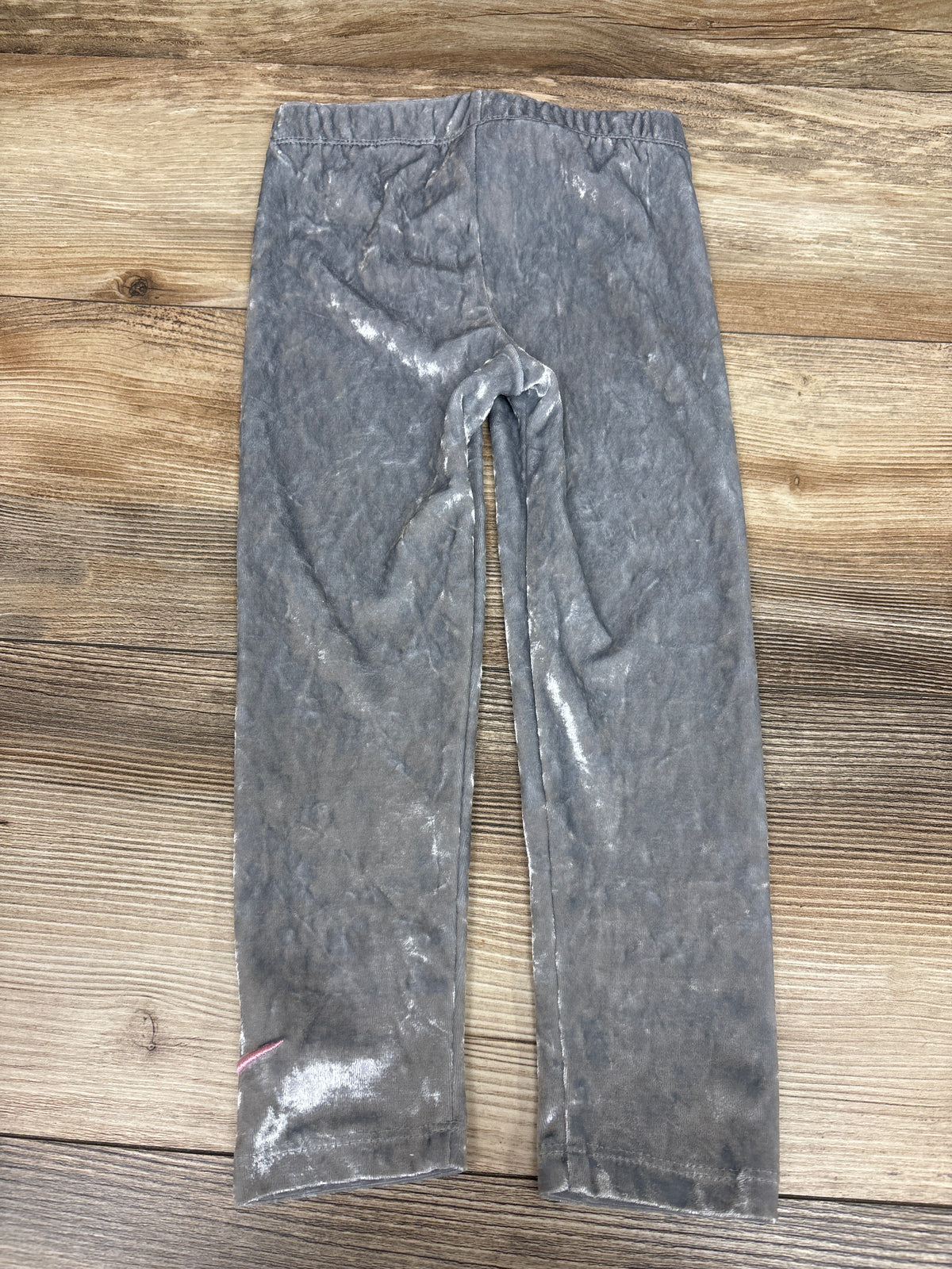 Nike Crushed Velvet Leggings Grey sz 4T