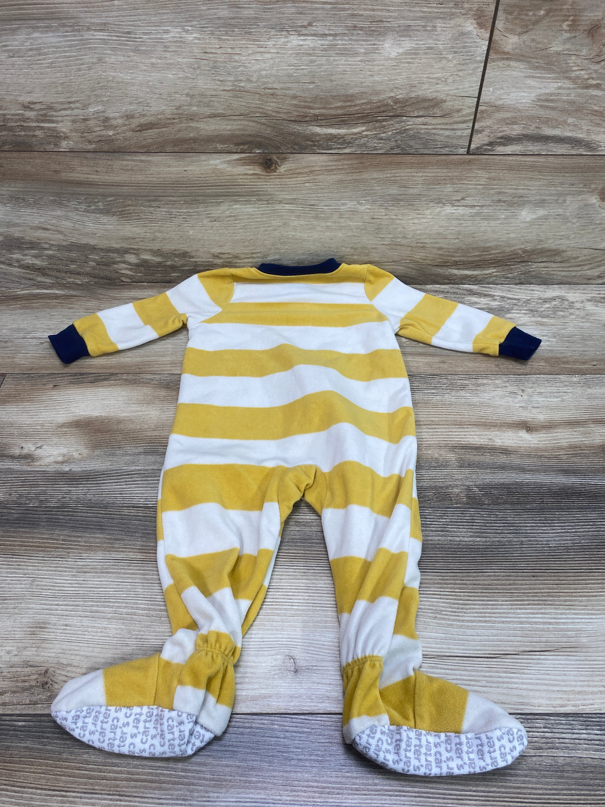 Carter's Striped Blanket Sleeper Yellow sz 12m