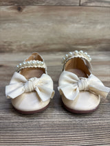 Princess Style Leather Shoes Beige sz 6c - Me n Mommy To Be