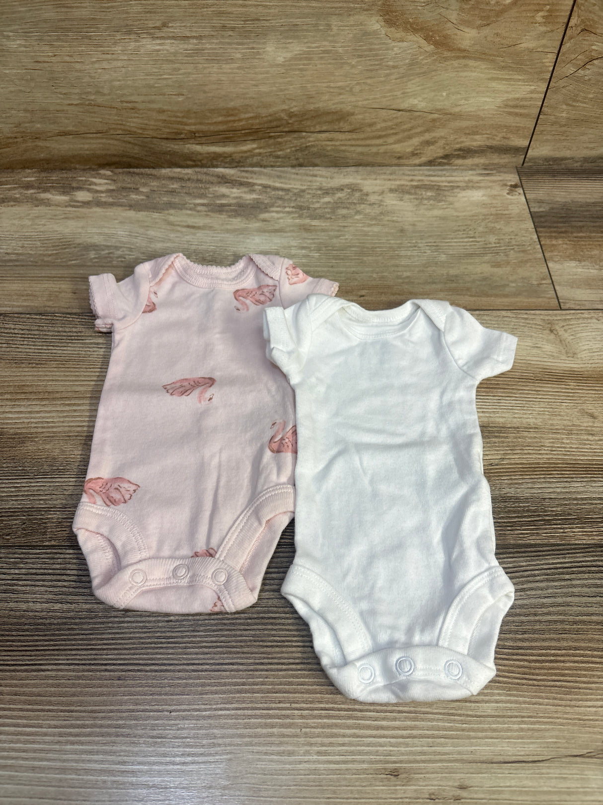 Child Of Mine 2pk Bodysuits Pink sz Preemie