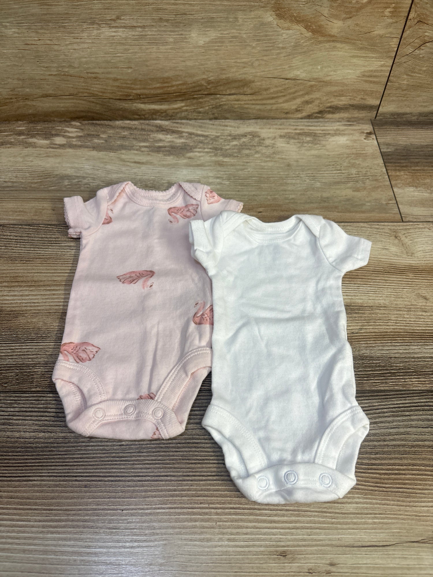 Child Of Mine 2pk Bodysuits Pink sz Preemie