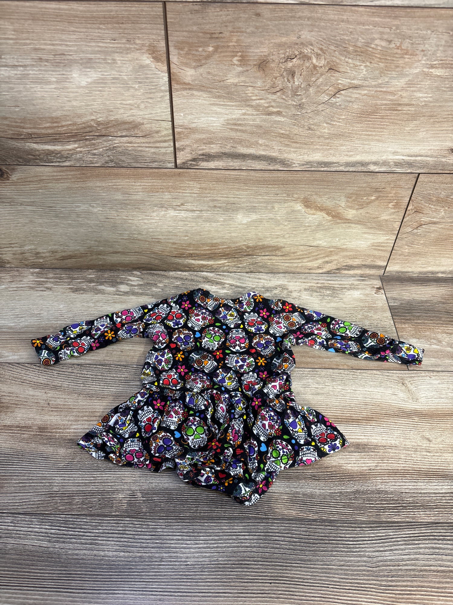 Gigi & Max Bamboo Sugar Skull Cecilia Tutu Bodysuit Black sz 6m