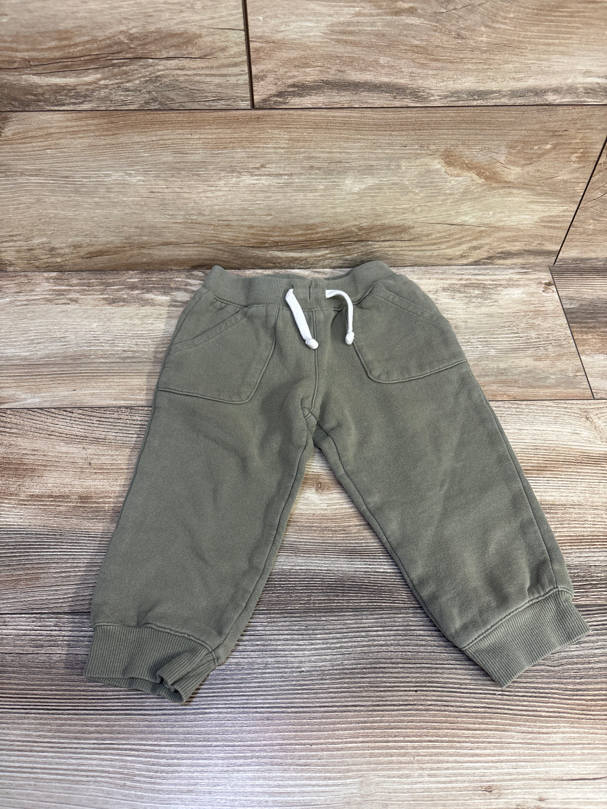 Carter's Drawstring Joggers Green sz 24m