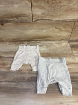 Gerber 2pk Pants Grey sz Newborn