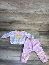 Old Navy 2pc Sweatshirt & Joggers Set Pink sz 12-18m