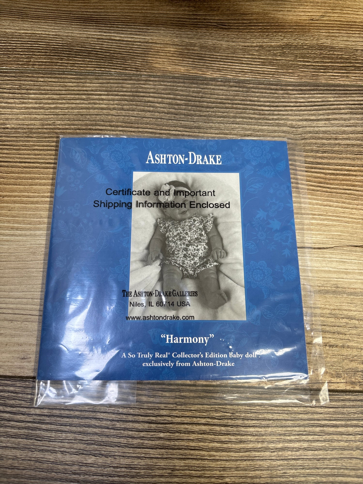 NEW Bradford Exchange - So Truly Real Ashton-Drake Harmony 18'' Doll