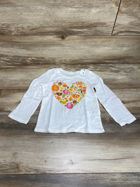 NEW Children's Place Ivory Fall Heart sz 3T - Me n Mommy To Be