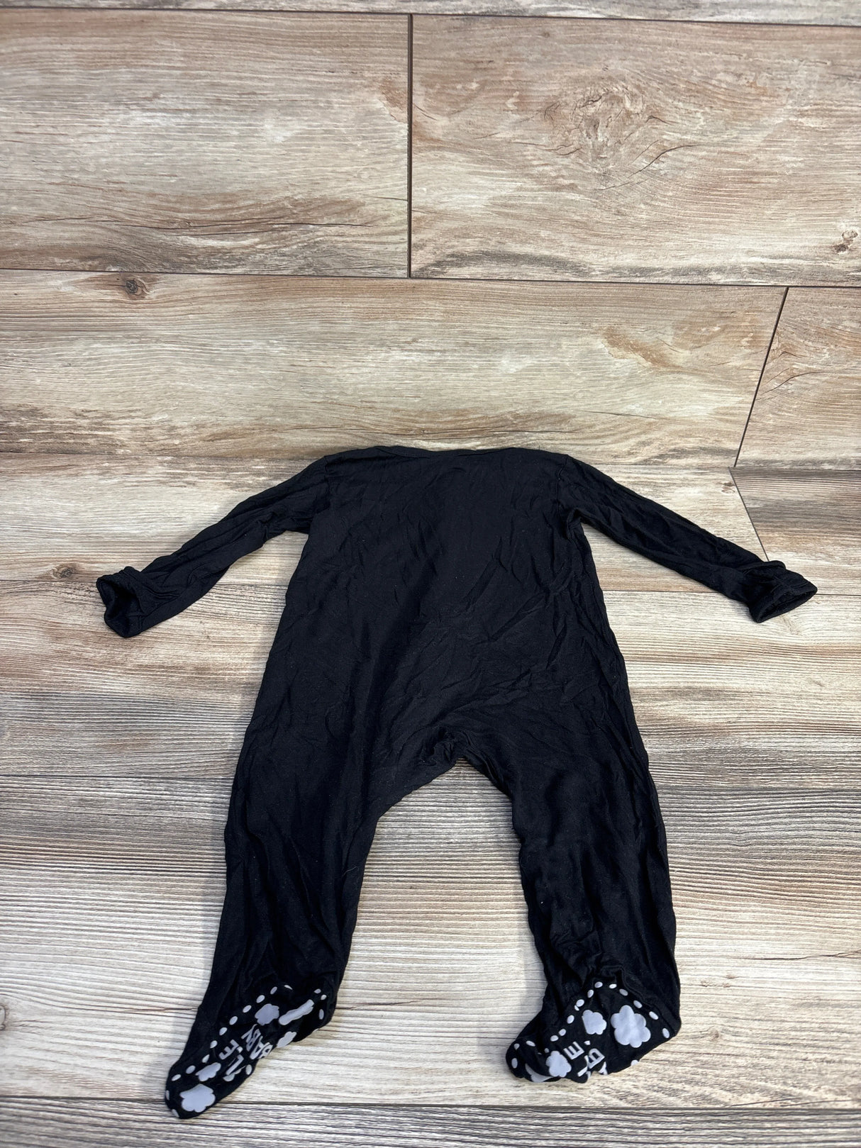 Guisby Footie Black sz 3-6m - Me n Mommy To Be