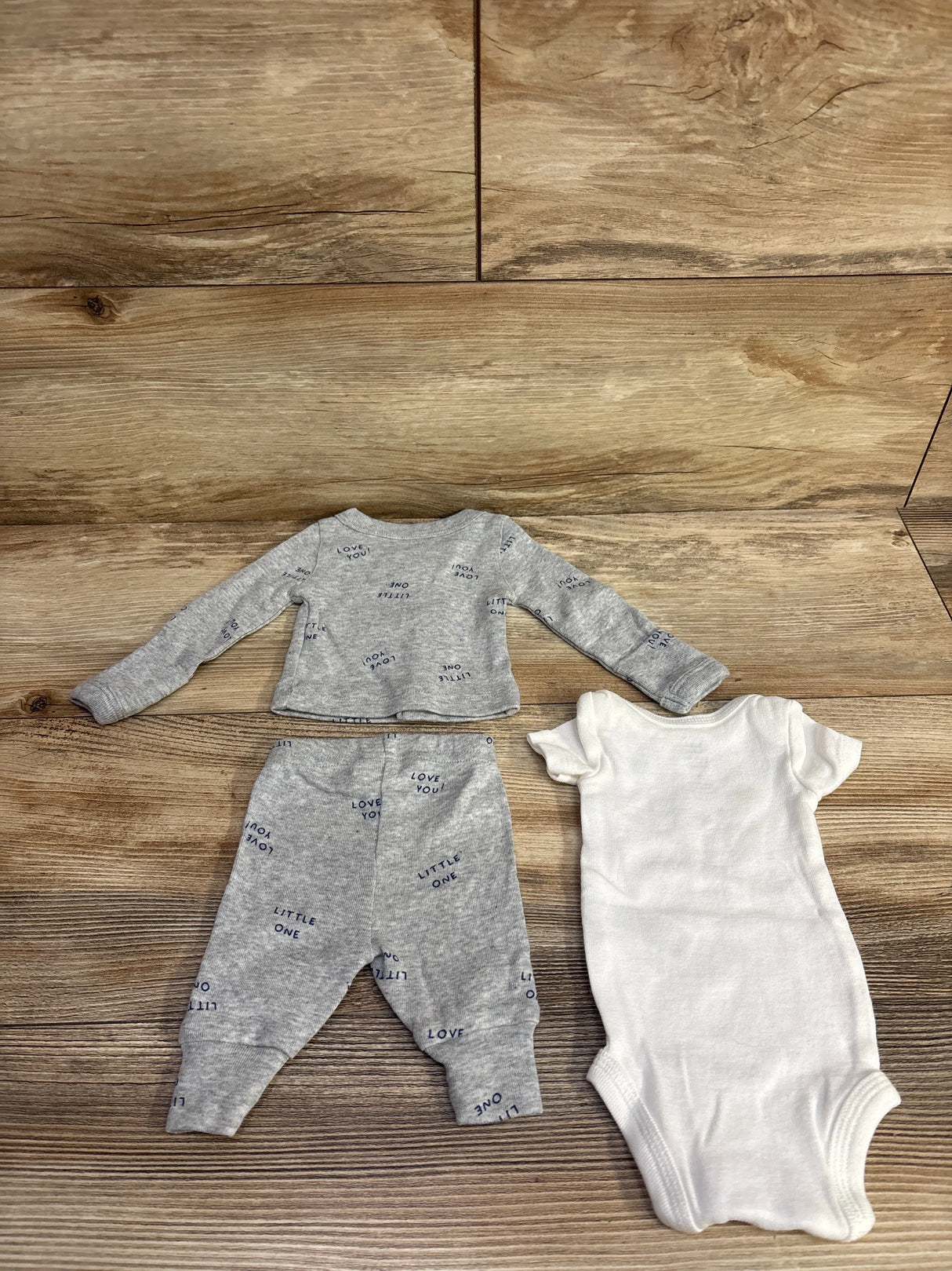 Just One You 3pc Set Grey sz Preemie