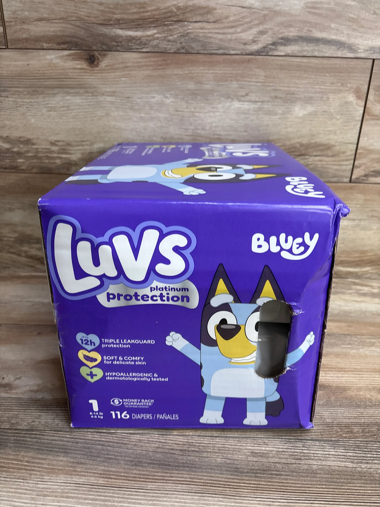 NEW Luvs Platinum Protection Diapers 116ct. Size 1