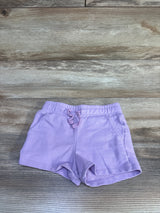 Cat & Jack Cotton Drawstring Shorts Lilac sz 2T