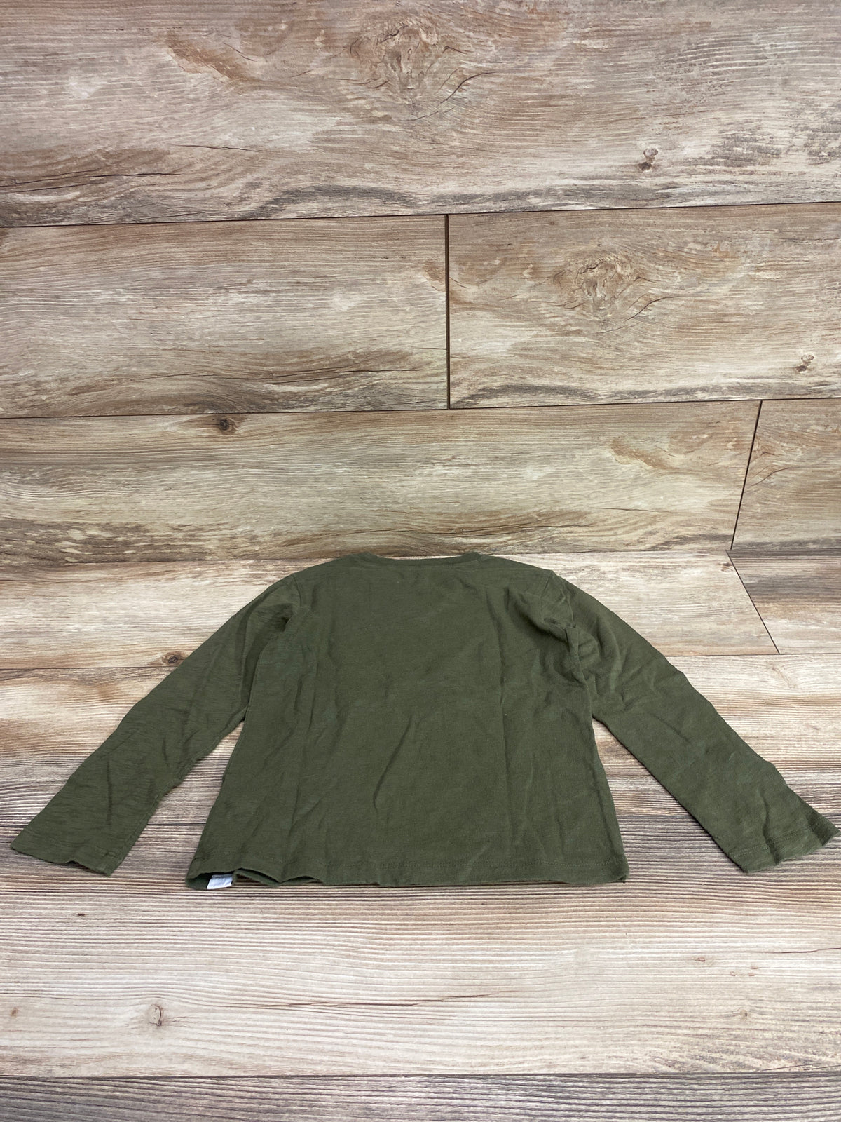 Baby Gap x Disney Mickey Mouse Long Sleeve Shirt Green sz 5T