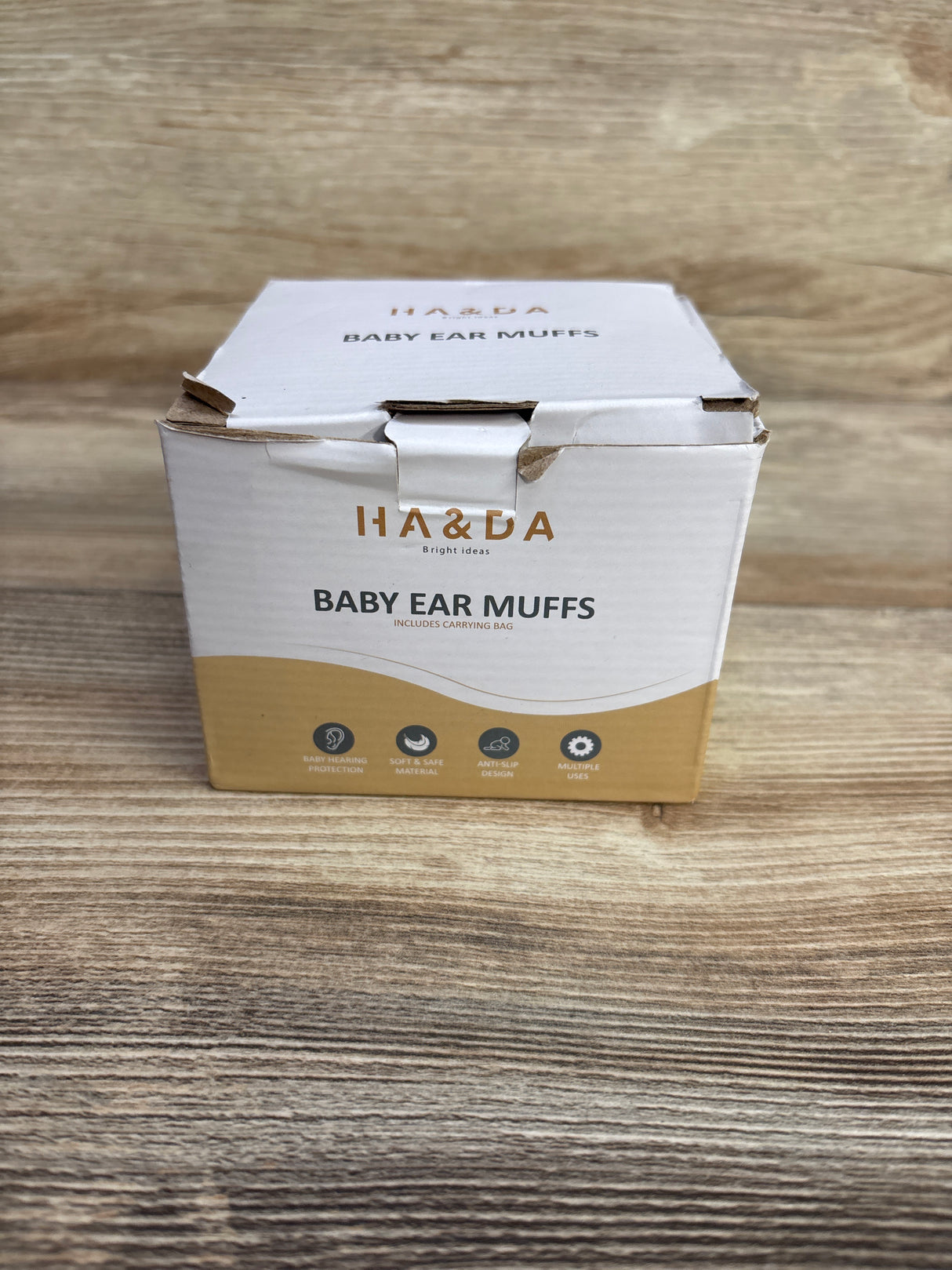 Ha&Da Bright Ideas Baby Ear Muffs, Pink