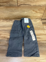 NEW Cat & Jack Relaxed Cargo Joggers Grey sz 18m
