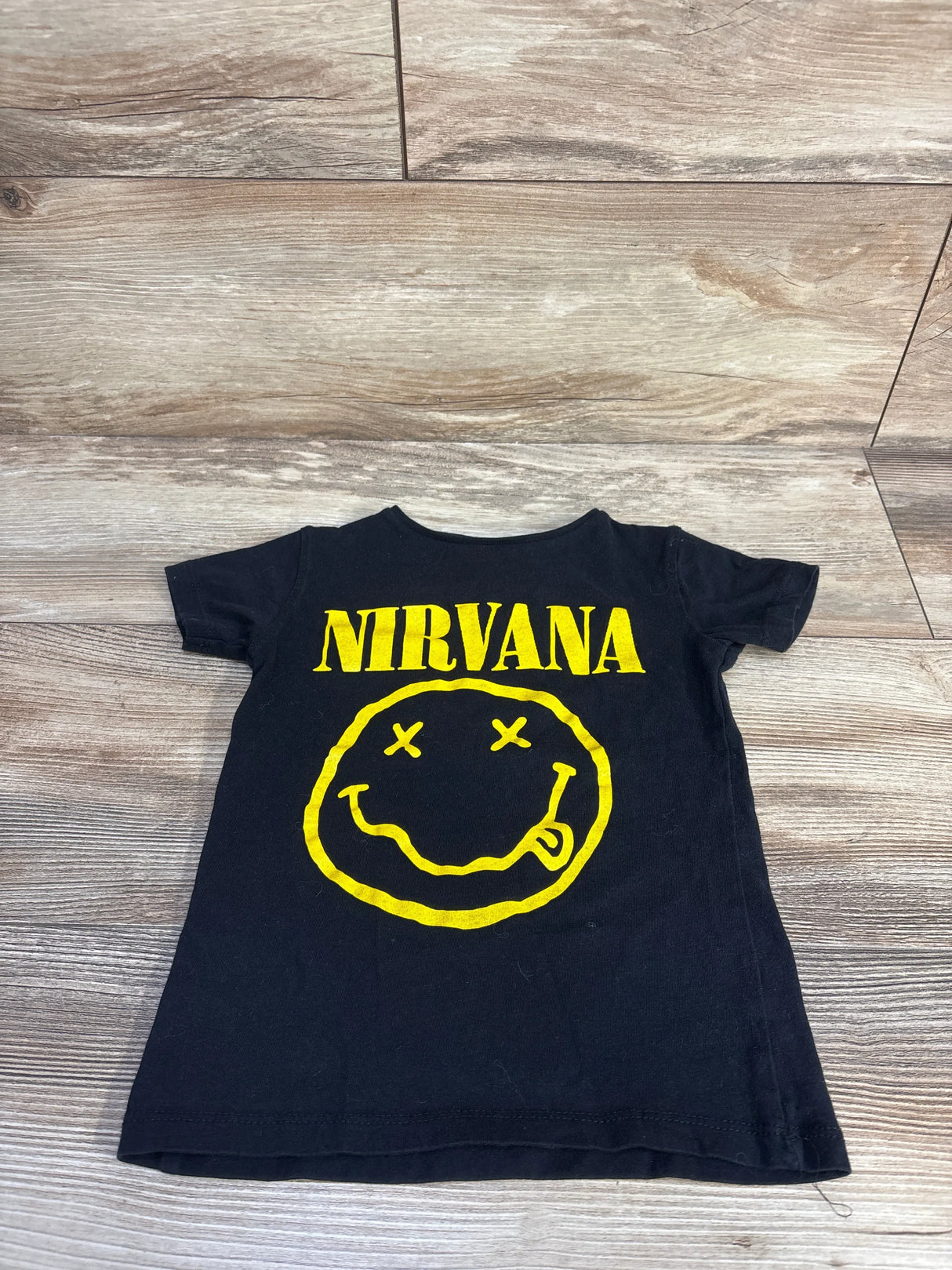 JHK Nirvana Shirt Black sz 3-4T
