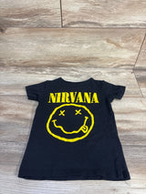 JHK Nirvana Shirt Black sz 3-4T